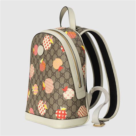 gucci les pommes backpack